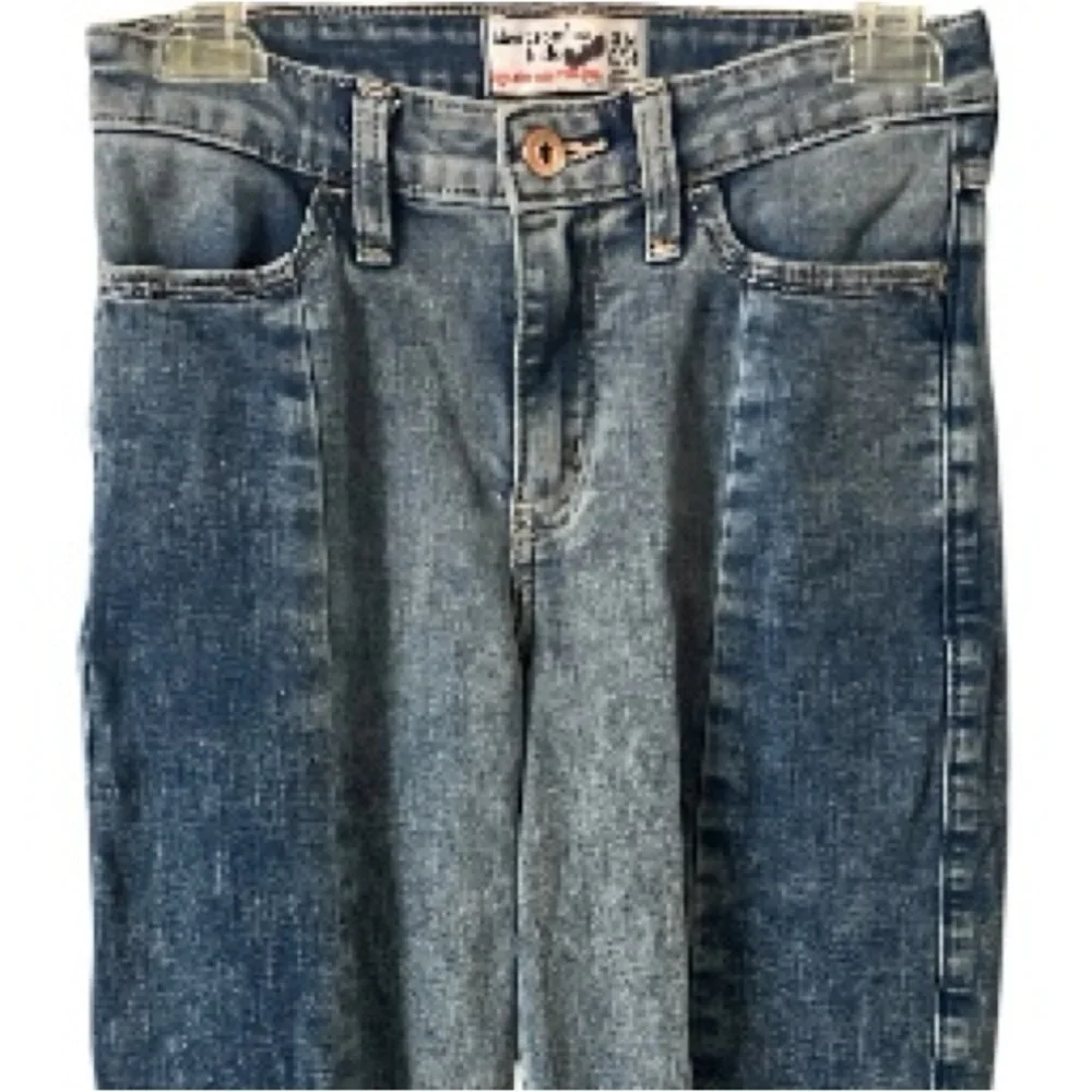 Abercrombie Kids High Rise Mini Mom Jeans, Y2K, Tapered Leg, Slim, Sz 13/14​
